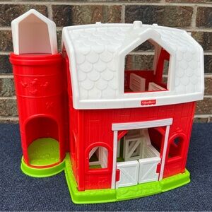 Fisher-Price Barn Playset (no Animals) Sounds Work Good Condition Pre Owned